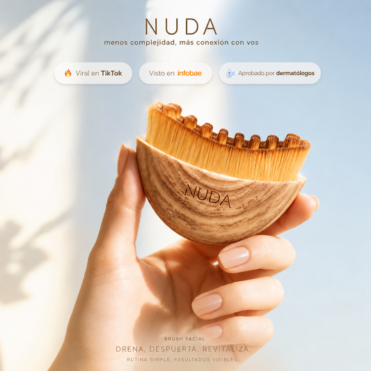Cepillo Facial Nuda ™ Define y reduce la hinchazón de tu cara